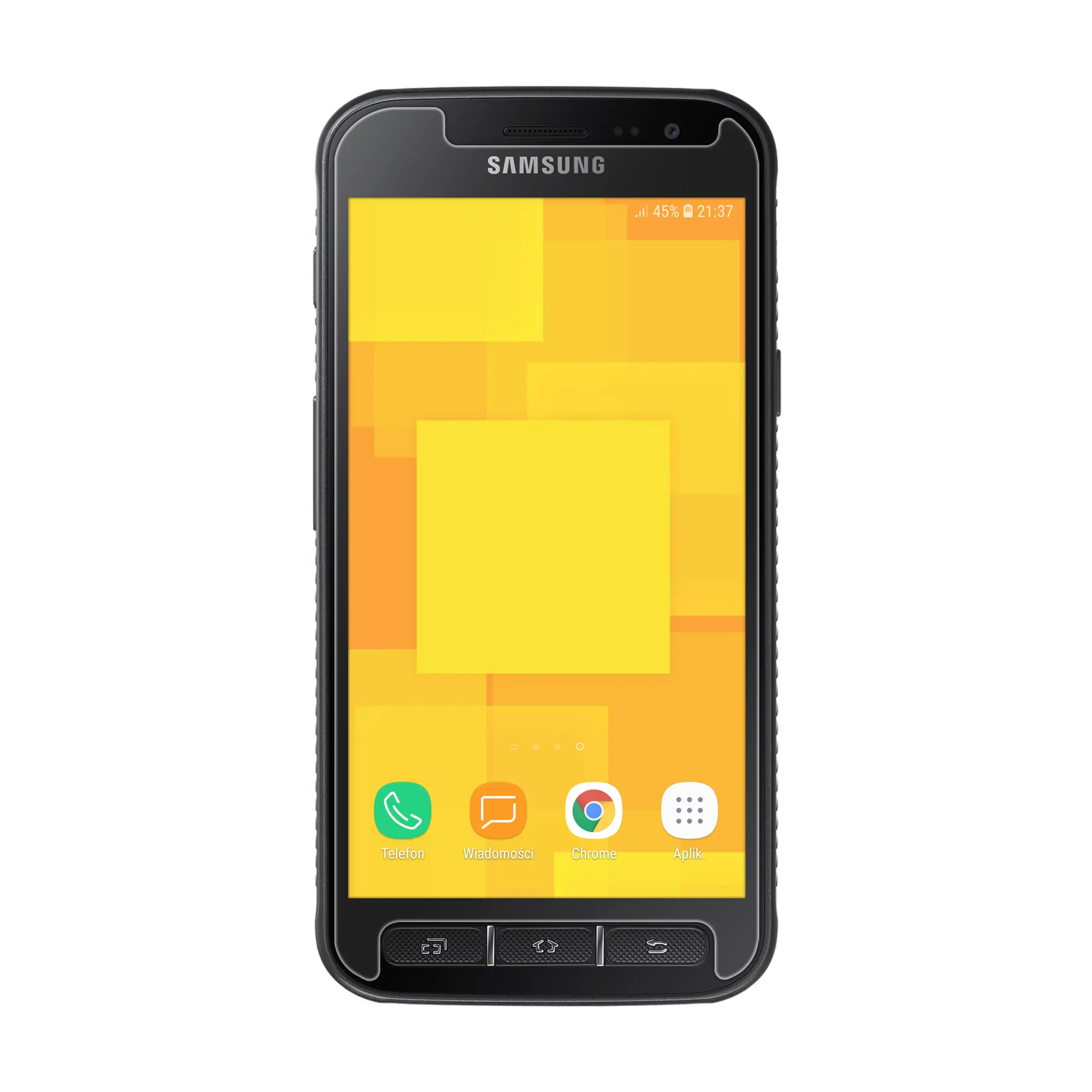 Telefon Samsung Galaxy Xcover 4 ze szkłem hartowanym Polski Banan BananShield